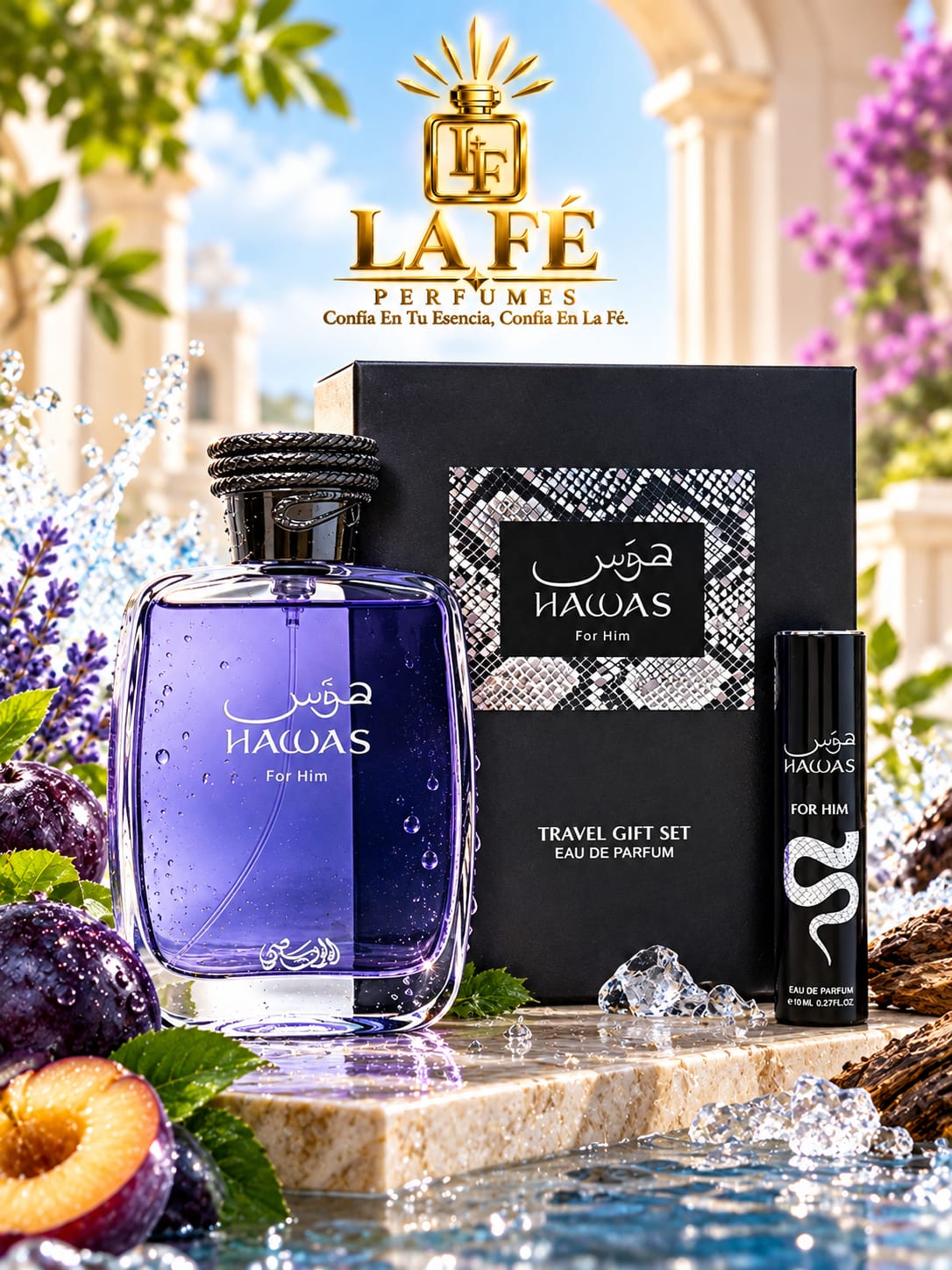 Rasasi Hawas For Him 100ml EDP + Decant 8ml EDP